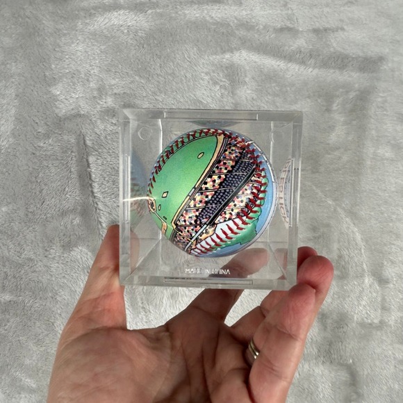 Candlestick Park Baseball Souvenir In Display Case San Francisco - Picture 4 of 5